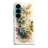 Mobiwear Odolné pouzdro Samsung Galaxy S26 - Elite Pro E014E Krémové květy