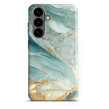 Mobiwear Odolné pouzdro Samsung Galaxy S26 Plus - Elite Pro EP34E Zelenkavý mramor tok és táska