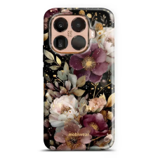 Mobiwear Odolné pouzdro Xiaomi 15T Pro - Elite Pro E169E Zlatavé kvítky tok és táska