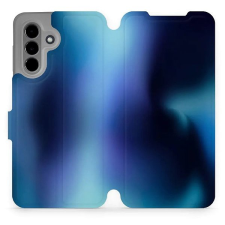 Mobiwear Samsung Galaxy A26 flip tok - kék árnyalat tok és táska
