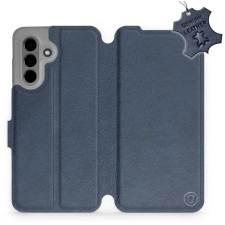 Mobiwear Samsung Galaxy A36 kék bőr flip tok (5906511813731) tok és táska