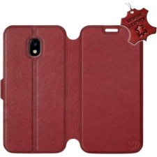 Mobiwear Samsung Galaxy J3 2017 sötétpiros flipes bőr tok (5903226518104) tok és táska