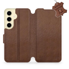 Mobiwear Samsung Galaxy S24 barna bőr flip tok - L_BRS (5904808881111) tok és táska