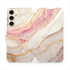 Mobiwear Samsung Galaxy S24 FE flip tok - márvány, VP32S (5906511392878) tok és táska