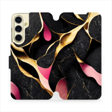 Mobiwear Samsung Galaxy S24 FE flip tok - márvány, VP35S (5906511392908) tok és táska