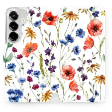 Mobiwear Samsung Galaxy S25 flip tok - mezei virágok tok és táska