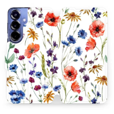 Mobiwear Samsung Galaxy S25 Plus flip tok - mezei virágok (5906511688285) tok és táska