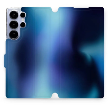 Mobiwear Samsung Galaxy S25 Ultra flip tok - kék árnyalat (5906511690226) tok és táska