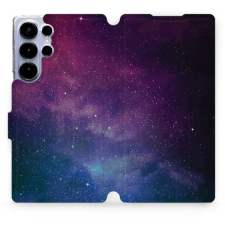 Mobiwear Samsung Galaxy S25 Ultra flip tok - nebula tok és táska