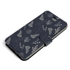 Mobiwear VP15S Samsung Galaxy A6 (2018) flipes tok - páfrány tok és táska