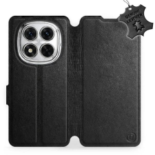 Mobiwear Xiaomi Redmi Note 14 Pro 5G fekete bőr flip tok tok és táska