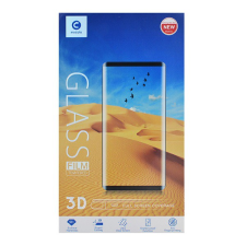 Mocolo képernyővédő üveg (3D full cover, full glue, teljes felületén tapad, íves, karcálló, 9H) FEKETE [Apple iPhone 11 Pro Max] (5996457902996) mobiltelefon kellék