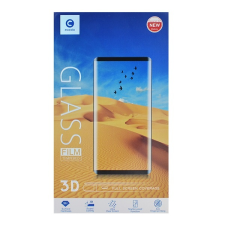 Mocolo képernyővédő üveg (3D full cover, íves, karcálló, 0.3mm, 9H) FEKETE Samsung Galaxy S21 Ultra (SM-G998) 5G mobiltelefon kellék