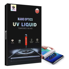 Mocolo UV LIQUID képernyővédő üveg (3D. 0.3mm. 9H + UV lámpa) ÁTLÁTSZÓ mobiltelefon kellék