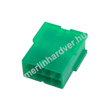  mod/smart VGA kábel csatlakozó 8 tűs aljzat - UV-reaktív zöld modding