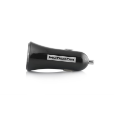 Modecom Autós 2xUSB töltő (5V / 3.4A) Fekete mobiltelefon kellék