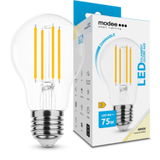 Modee LED lámpa , égő , izzószálas hatás , filament  , E27 foglalat , A60 , 8 Watt ,... izzó