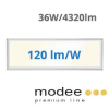 Modee LED panel (1200 x 300mm) 36W - természetes fehér, backlit panel