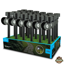 Modee Lighting LED Szolár Napelemes Leszúrható Lámpa GS021 (33cm) (24db/display) kültéri világítás