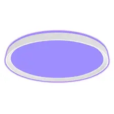 Modee Mennyezeti LED lámpa, kör alakú (20W/1100lm) RGB+CCT, dimmelhető, fehér világítás