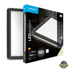 Modee Mennyezeti LED TS018-BS Négyzet 18W 4000K 293x293x28mm (2400 lumen) ERP világítás