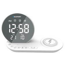 Modern Blaupunkt rádiós ébresztőóra vezeték nélküli töltéssel ébresztőóra