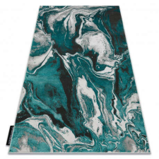  Modern DE LUXE 622 Absztrakció - zöld / antracit 140x190 cm lakástextília