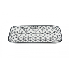 Modern design porcelán négyszögletes tál konyhai eszköz