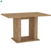  Modern Étkezőasztal Wotan Tölgy Színben. LOWA SMALL 120 cm.