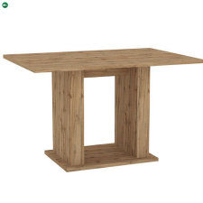  Modern Étkezőasztal Wotan Tölgy Színben. LOWA SMALL 120 cm. bútor