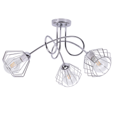  Modern króm drótból készült LOFT LED-es függőlámpa világítás