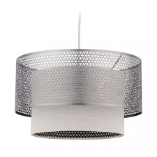  Modern mennyezeti lámpa ezüst-szürke 40,5 cm 10028060 világítás