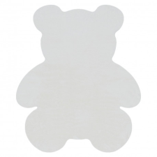  Modern mosószőnyeg SHAPE 3146 Teddi maci shaggy - elefántcsont plüss, csúszásgátló 80x96 cm lakástextília