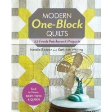  Modern One Block Quilts – Natalia Bonner idegen nyelvű könyv