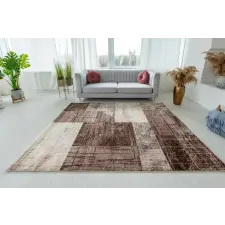  Modern szőnyeg Alina 2450 (Brown) 120x170cm Bézs lakástextília
