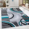  Modern szőnyeg Carneval 1502 (Turquoise-Grey) 60x110cm Türkiz-Szürke