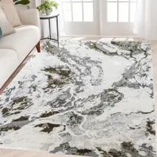  Modern szőnyeg Cleopatra 8441 (Grey-Green) 80x250cm Szürke-Zöld lakástextília