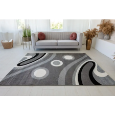  Modern szőnyeg Malaga 2313 (Gray) 160x220cm Szürke lakástextília
