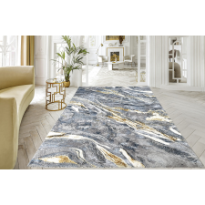 Modern szőnyeg Marble 351 (Blue-Gold) 120x170cm Kék-Arany lakástextília