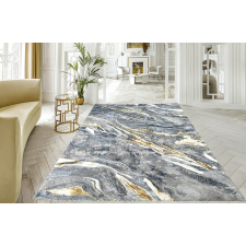 Modern szőnyeg Marble 351 (Blue-Gold) 200x280cm Kék-Arany lakástextília