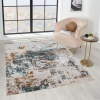  Modern szőnyeg Mykonos 6984 (Cream-Beige) 60x220cm Bézs-Zöld-Arany