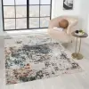  Modern szőnyeg Mykonos 6984 (Cream-Beige) 80x250cm Bézs-Zöld-Arany