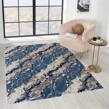  Modern szőnyeg Mykonos 7125 (Cream-Navy) 80x250cm Kék-Krém lakástextília