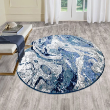  Modern szőnyeg Mykonos 7474 (Navy) Kerek 160cm Kék lakástextília