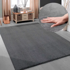  Modern szőnyeg Palm Plüss (Antracit) 240x330cm Sötét Szürke lakástextília