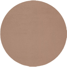  Modern szőnyeg Palm Plüss (Dark Beige) Kerek 120cm Sötét Bézs lakástextília