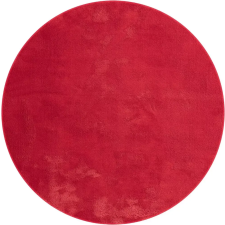  Modern szőnyeg Palm Plüss (Red) Kerek 67cm Piros lakástextília
