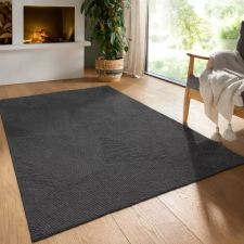  Modern szőnyeg Rio 3D Fay (Antracit) 240x330cm Sötét Szürke lakástextília