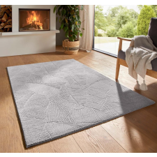 Modern szőnyeg Rio 3D Garden (Grey) 60x110cm Szürke lakástextília