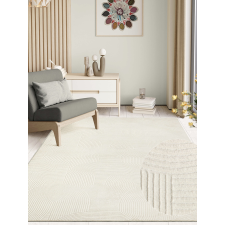 Modern szőnyeg Rio 3D Joy (Cream) 60x220cm Krém lakástextília